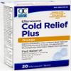 Quality Choice Cold Medicine, Effervescent Cold Relief Plus Orange, Pain Reliever & Fever Reducer, Congestion, Sneezing, Sinus Pressure, Runny Nose, and Head Ache Relief in 20 Count Flavored Tablets view 2