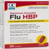 Quality Choice Maximum Strength Flu High Blood Pressure (HBP), Pain Reliever and Fever Reducer, Antihistamine & Cough Suppressant, Decongestant Free, for People with High Blood Pressure, 20 Count view 2