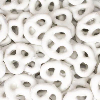 Vanilla Yogurt Covered Pretzels, 1 Pound Bag