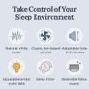 Yogasleep Dohm Nova White Noise Sound Machine, Better Sleep for Babies & Adults. Includes Night Light, 10 Fan Speeds & Calming Pink Noise for Louder Noise Masking. Noise Canceling for Office Privacy. view 2