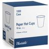 Coffee Cups 10 oz. Bulk Hot Paper Cups 1000 Case - Disposable Tea Cups 10oz Hot Beverage Hot Chocolate Hot Drink Cups for Dispenser Sustainable Compostable To Go Paper Cup White [1000 Pack / Case] view 1