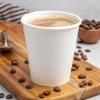 Coffee Cups 10 oz. Bulk Hot Paper Cups 1000 Case - Disposable Tea Cups 10oz Hot Beverage Hot Chocolate Hot Drink Cups for Dispenser Sustainable Compostable To Go Paper Cup White [1000 Pack / Case] view 4
