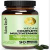Future Kind Vegan Multivitamins Complete - 42-in-1 Vegan Multivitamins for Women & Men with Enzymes, B12, Zinc, & Probiotics for Digestion (90 tabs in Recycled Bottle) view 1