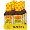 Country Bob's Sweet Honey Barbecue Sauce 18 oz (Pack of 6) | Organic & Natural BBQ Sauce for Meat, Chicken, Fish & Pork | Perfect for Marinating, Sweet and Savory Flavor Grill Sauce (Gluten Free) view 1