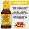 Country Bob's Sweet Honey Barbecue Sauce 18 oz (Pack of 6) | Organic & Natural BBQ Sauce for Meat, Chicken, Fish & Pork | Perfect for Marinating, Sweet and Savory Flavor Grill Sauce (Gluten Free) view 3