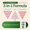 Snap Supplements Organic Beet Root Powder, Nitric Oxide Supplements for Men & Women, Organic Beets & Pomegranate, Supports Healthy Energy Levels, 8.8 oz (1 Month Supply), Apple view 3