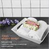 [5PK] Bulk Baskets For Gifts Empty To Fill | Gift Basket Kit- Small 8x10 Kraft Basket, Basket Bags, Gold Bows | Christmas, Valentines, Bridesmaid, Easter | Gift To Impress- Upper Midland (White) view 4