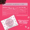 Love + Chew Mini Vegan Cookies, Gluten Free, 4g Plant Based Protein Per Cookie, Healthy Snacks for Adults and Kids, Refined Sugar Free, Individually Wrapped Cookies, Cherry Almond, 80 Pack view 2