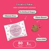 Love + Chew Mini Vegan Cookies, Gluten Free, 4g Plant Based Protein Per Cookie, Healthy Snacks for Adults and Kids, Refined Sugar Free, Individually Wrapped Cookies, Cherry Almond, 80 Pack view 3
