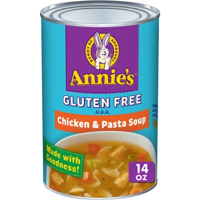 Annies Gluten Free Chicken & Pasta Canned Soup, Ready To Serve, 14 oz.