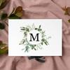 Andaz Press Custom Bridesmaid Proposal Box - Gift Boxes with Lids for Maid of Honor, Flower Girls & Bridesmaid Proposal Gifts White Box w/Personalized Monogram Greenery & Ribbons, 10" x7"x 4", 1-Pack view 3