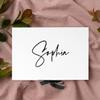 Andaz Press Custom Bridesmaid Proposal Box - Gift Boxes with Lids for Maid of Honor, Flower Girls & Bridesmaid Proposal Gifts White Gift Box w/Personalized Minimal Name & Ribbons, 10" x7"x 4", 1-Pack view 3
