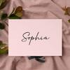 Andaz Press Custom Bridesmaid Proposal Box - Gift Boxes with Lids for Maid of Honor Flower Girls & Bridesmaid Proposal Gifts White Box w/Personalized Name Pink Background, Ribbons, 10"x7"x 4", 1-Pack view 3