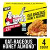 Dave's Killer Bread Oat-Rageous Honey Almond Organic Snack Bars, 4 Individually Wrapped Snack Bars view 4