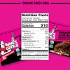 Dave's Killer Bread Cocoa Brownie Blitz Organic Snack Bars, 4 Individually Wrapped Snack Bars view 2