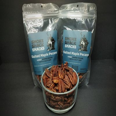 2 Pack Salted Maple Pecans