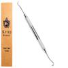 Professional Dental Tools - Dental Pick, Dental Scaler for Tartar Plaque Remover Tooth Cleaner Teeth Scraper Dentist Hygienist Kit Sickle Scaler Teeth Cleaning Set Stainless Steel 1 Pc By Krisp Beauty view 1