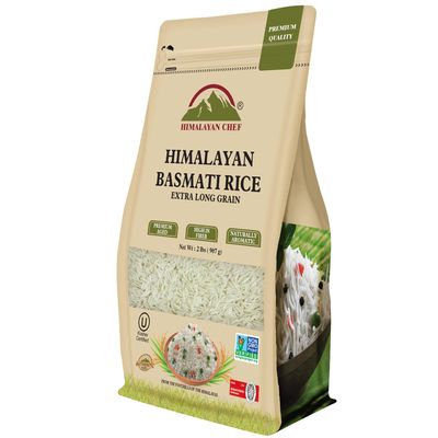Himalayan Chef Regular Basmati Rice Organic - 2 lbs