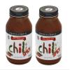 Texas Two Step Mix Chili SPICY, 2 Glass Jars 33 oz. (936g) each. By: Cookwell & Company view 1