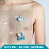 Waterproof Dialysis Catheter Shower Cover Large Coverage Shields for Peritoneal Dialysis Port Accessories PD Chest Catheter Central PICC Line Feeding Tube 9"x9"(Pack of 25) view 3