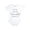 Daiichiban Designs Last One Seriously Funny baby announcement for family second third child announcement gifts (6 months) view 1