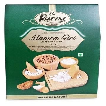 XLO Fruitri Ramu Afghani Almond Giri (Mamra Badam) - Big Size, 250g
