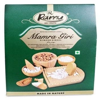 XLO Fruitri Ramu Afghani Almond Giri (Mamra Badam) - Big Size, 250g
