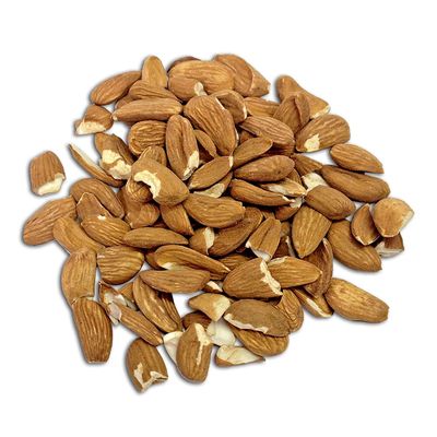 XLO Khari Baoli Broken / Cut Mamra Badam Giri Almond Kernel (500 Gram) - Original Quality Badam