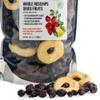 Siberian Dried Rose Hips Whole Seeds 1 kg (2.2 pounds) - Rosehips Herbal Tea Directly from Siberia Altai Mountains and Taiga with Apples slices as antioxidant view 1
