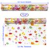 AnapoliZ Easter Eggs Cellophane Wrap Roll | 100 Ft. Long X 16 In. Wide | 2.3 Mil Thick, Crystal Clear Design | Easter Bunny Cello Wrapping Paper, Treats, Baskets, Gifts | view 2