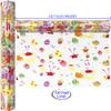 AnapoliZ Easter Eggs Cellophane Wrap Roll | 100 Ft. Long X 16 In. Wide | 2.3 Mil Thick, Crystal Clear Design | Easter Bunny Cello Wrapping Paper, Treats, Baskets, Gifts | view 4