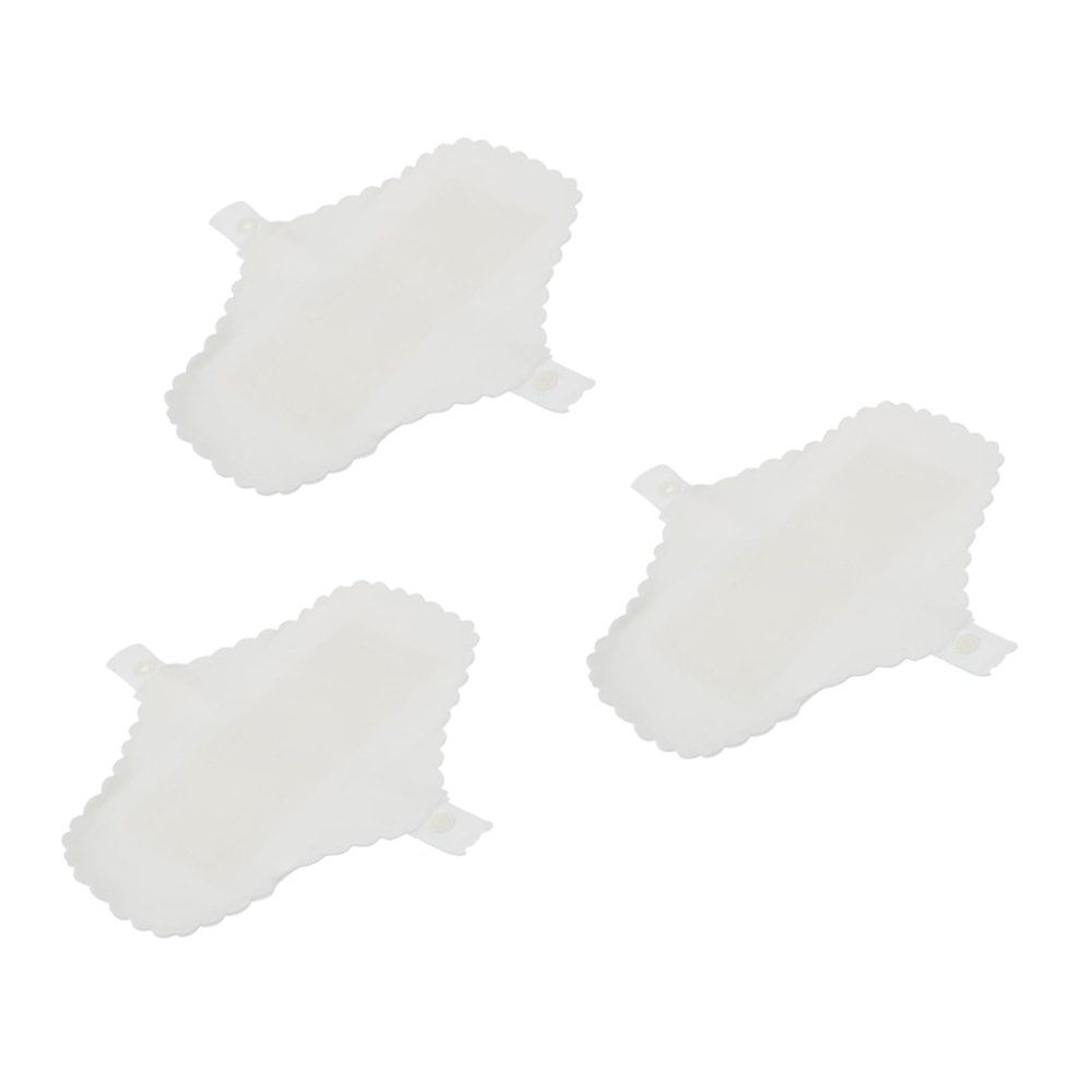 3pcs Reusable Cotton Menstrual Pads Breathable Napkins for Women Girls Comfortable Leak for Period Care and Use
