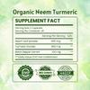 Ireya Ayurveda Neem & Turmeric Capsules | 90 Capsules Made Black Pepper, Neem, Turmeric view 2