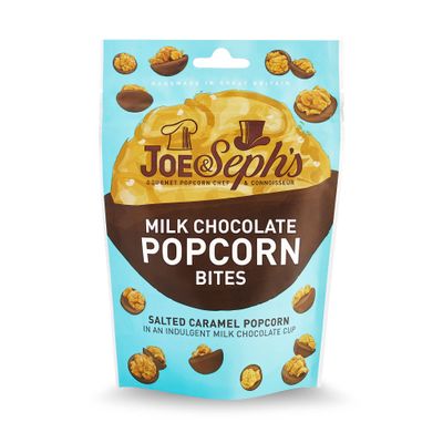 Joe & Sephs Gourmet Popcorn  Flavored Gourmet Popcorn, Individually Packaged Flavors, Perfect for Gift Sets and Parties (Milk Chocolate)