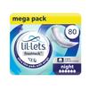 Lil-Lets FRESHLOCK Ultra Night Pads 8 Packs of 10 Pads view 1