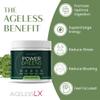 AgelessLX Power Greens, 42 Superfoods with Probiotics, Enzymes, and Prebiotic Fiber for Enhanced Energy, Immunity & Digestive Health, 30 Servings view 4