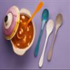 Eco Spoon Open Stock, Bulk, 12 Piece Set, White view 3
