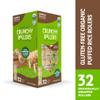 Original Brown Rice Crunchy Rollers - Organic Rice Healthy Snack Crispy Puffed Rolls for Adults and Kids - Friendly Grains (32 Count) view 4