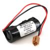 (3-Pack) Exell EBPLC-LTC-3PN-S2WC 3V PLC Lithium Computer Backup Batteries, Replaces Fanuc A98L0031001, A55DELTA, LIT5110, Leblonde CR17450E-R, Leblonde CR17450E-RL view 3