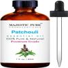 Majestic Pure Essential Oil with Glass Dropper - 100% Pure and Natural - Essential Oils for Diffuser, Aromatherapy, Soap and Candle Making, Patchouli Essential Oil, Patchouli Oil, 1 Fl Oz view 1
