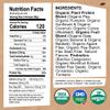 EarthChimp Organic Vegan Protein Powder - with Probiotics - Non GMO, Dairy Free, Non Whey, Plant Based Protein Powder for Women and Men, Gluten Free - 26 Servings 32 Oz (Chocolate) No Scoop view 2