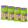Friendly Grains - Crunchy Rollers - Organic Rice Snacks, Crispy Puffed Rice Rolls, Healthy Snack Rolls for Adults and Kids - Cinnamon Churro - (4 Packs of 6) view 1