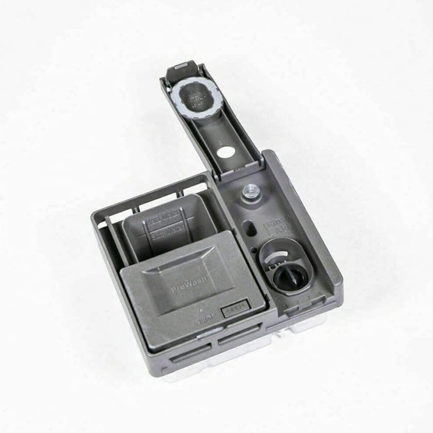 Detergent Dispenser Replacement For KitchenAid KDTE234GWH0 KDTE254EBL1 KDTE254EBL2 KDTE254EBL3 KDTE254ESS1 KDTE254ESS2 KDTE254ESS3 KDTE254EWH1 KDTE254EWH2 KDTE254EWH3 KDTE304GPS0 Dishwasher