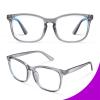 VISOONE Blue Light Blocking Glasses Square with Anti Computer Glare for Gaming Women and Men MONTANA view 2