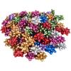 100Pcs Small Star Bows for Gift Wrapping and Presents,Multiple coClour Christmas Bows,for Parties, Birthdays, Weddings or Other Holidays. (style1) view 1