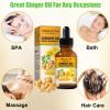 12 Pack Ginger Oil,Ginger Oil for Lymphatic Drainage,Pure Ginger Essential Oil,Relaxing Massage Oils for Massage Therapy,SPA Massage Oils,Sore Muscle Arnica Oil for Men and Women view 3