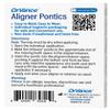 OrVance Aligner Pontics - Original (Medium) Shade (32 Count) | Temporary Tooth Replacement for Invisalign, Aligner Trays and Clear Retainers During Orthodontic Treatment view 3