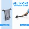 24 Skyline Grab Bars for Shower in 1.25 Dia | ADA Handicap Grab Bars for Wall in Oil Rubbed Bronze Finish | Made from 304 Stainless Steel & Holds up to 500 lbs view 4