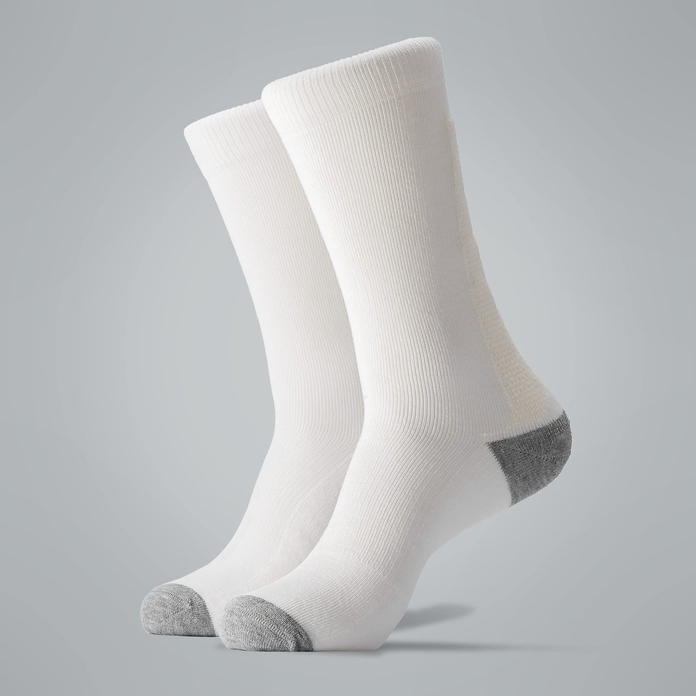 Balance Doctor Balance Sock Neuropathy Series 2 Pack (Medium, White)