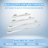 18 Skyline Grab Bars for Shower in 1.25 Dia | ADA Handicap Grab Bars for Wall in Polished Chrome Finish | Made from 304 Stainless Steel & Holds up to 500 lbs view 2